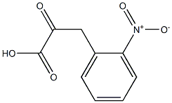 3-(2-NITROPHENYL)-2-OXOPROPANOICACID Struktur