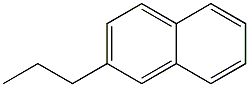 2-Propylnaphthalene. Struktur