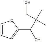 1-Fur-2-yl-2,2-dimethylpropane-1,3-diol Struktur