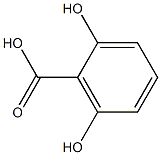 6-Dihydroxybenzoic acid Struktur