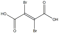 dibromofumaric acid Struktur