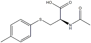 S-4-toluylmercapturic acid Struktur