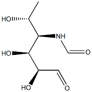 4-formamido-4,6-dideoxymannose Struktur