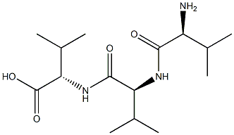 valyl-valyl-valine Struktur