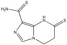 8-thiocarbamoyl-1,2,3,4-tetrahydroimidazo(1,5-a)pyrimidin-2(1H)-thione Struktur