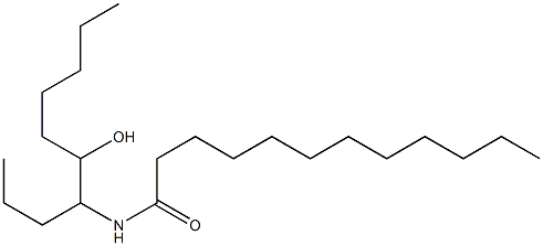 4-(dodecanoylamino)decan-5-ol Struktur