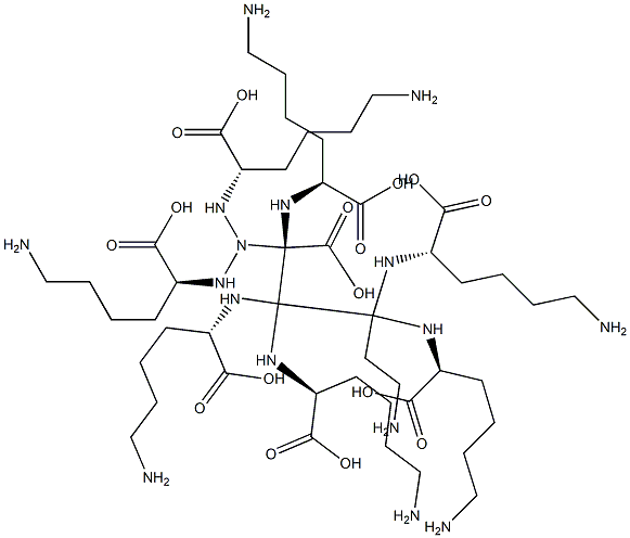 octadeca(lysine) Struktur