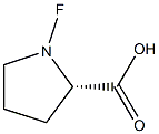 fluoro-proline Struktur