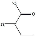 ALPHA-KETOBUTYRATE Struktur