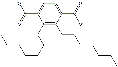 DI-N-HEPTYLTEREPHTHALATE Struktur