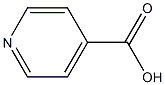 4-PYRIDYLCARBOXYLICACID Struktur