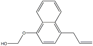 1-ALLYL-1'-HYDROXY-4-METHOXYNAPHTHALENE Struktur