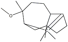 3,7-METHANOAZULENE,OCTAHYDRO-6-METHOXY-3,6,8,8-TETRAMETHYL- Struktur