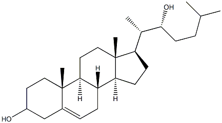 (22R)-22-HYDROXYCHOLESTEROL Struktur