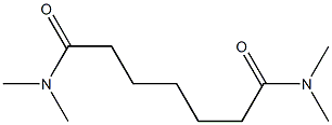 PIMELAMIDE,N,N,N',N'-TETRAMETHYL- Struktur