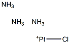 CHLOROTRIAMINEPLATINUM(II) Struktur