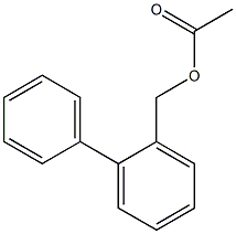 ACETOXYMETHYLBIPHENYL Struktur