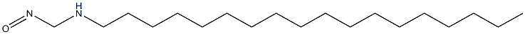 N-NITROSOMETHYLSTEARYLAMINE Struktur
