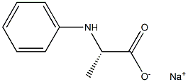 ALANINE,PHENYL-,SODIUMSALT Struktur