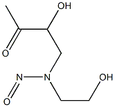 MONOACETYLNITROSODIETHANOLAMINE Struktur