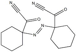 AZO-BIS-CYCLOHEXANOIC-CARBONITRILE Struktur