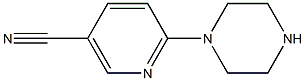 6-(piperazin-1-yl)nicotinonitrile Struktur