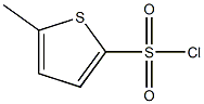 5-Methyl-2-thienylsulfonyl chloride Struktur