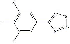 [4-(3,4,5-Trifluoro-phenyl)-thiazol-2-yl]- Struktur