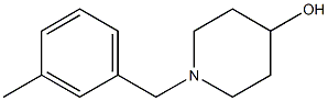 1-(3-methylbenzyl)piperidin-4-ol Struktur