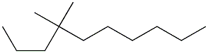 4,4-dimethyldecane Struktur