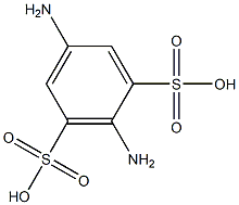 1,4-PHENYLENE-2,5-DIAMINE-DISULPHONIC ACID Struktur