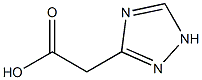 1,2,4-1H-TRIAOLE-ACETIC ACID Struktur