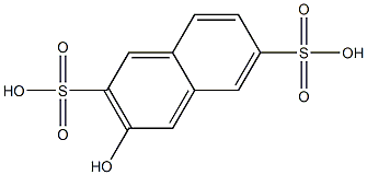 2-NAPHTHOL-3,7-DISULPHONIC ACID Struktur