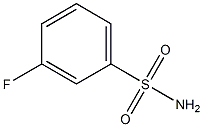 M-FLUOROBENZENESULFONAMIDE Struktur