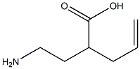 2-(2 -AMINOETHYL)-PENT-4-ENOIC ACID Struktur