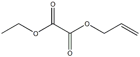 ALLYL ETHYL OXALATE Struktur