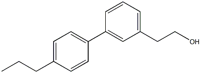 3-(4-N-PROPYLPHENYL)PHENETHYL ALCOHOL 96% Struktur