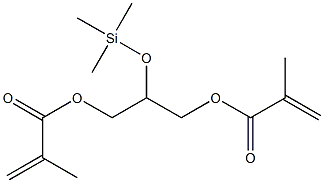 1,3-BIS(METHACRYLOXY)-2-TRIMETHYLSILOXYPROPANE 95% Struktur