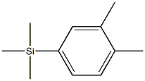 1-(TRIMETHYLSILYL)-3,4-DIMETHYLBENZENE 96% Struktur