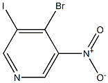 4-BROMO-3-IODO-5-NITROPYRIDINE Struktur