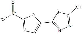 5-(5-NITROFUR-2-YL)-1,3,4-THIADIAZOLE-2-THIOL Struktur