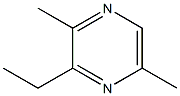 2-ETHYL-6-DIMETHYLPYRAZINE Struktur