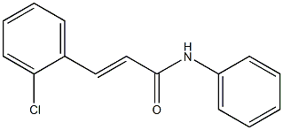 N1-phenyl-3-(2-chlorophenyl)acrylamide Struktur