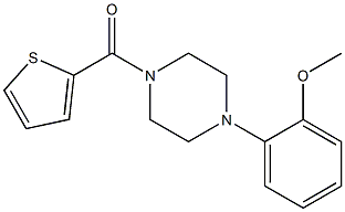 [4-(2-methoxyphenyl)piperazino](2-thienyl)methanone Struktur