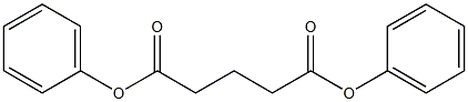 diphenyl pentanedioate Struktur