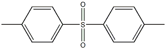 di(4-methylphenyl) sulfone Struktur