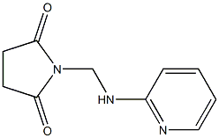 1-[(2-pyridylamino)methyl]pyrrolidine-2,5-dione Struktur