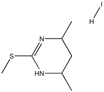 methyl N-isopropyl-(isopropylamino)methanimidothioate hydroiodide Struktur