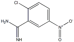 2-chloro-5-nitrobenzamidine Struktur