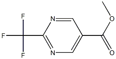 methyl 2-(trifluoromethyl)pyrimidine-5-carboxylate Struktur